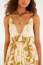 VESTIDO LARGO Crudo