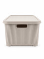 CAJA ORGANIZADORA C/ TAPA BEIGE