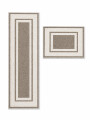 ALFOMBRA DE COCINA GEOMETRICA BEIGE