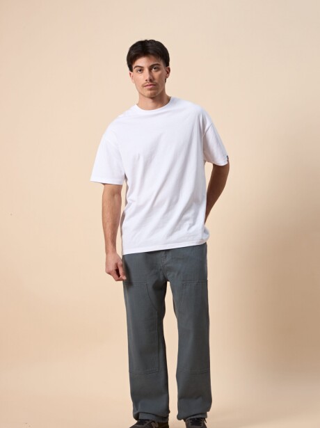 PANTALON DENIM BETO GRIS PLOMO