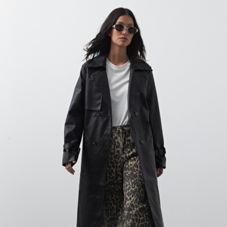 TRENCH BOWIE Negro