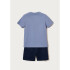 PIJAMA MM MASC AZUL CARIBE/CHUMBO/BLANCO