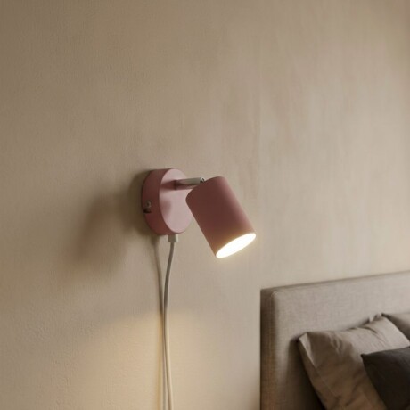 ARTEFACTO BOLD DE ADOSAR ORIENTABLE Luminaria de Pared Bold Rosa