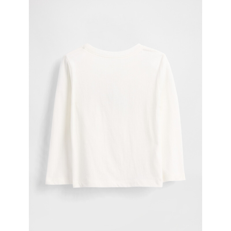 V-FRCH LS LOGO TEE NEW OFF WHITE