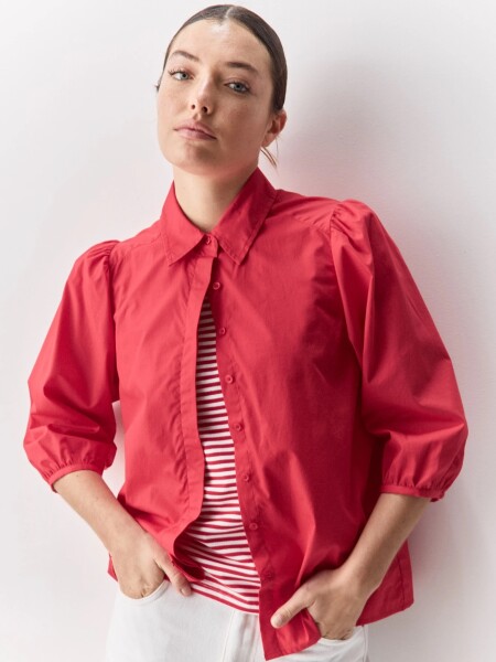 CAMISA ALLIE ALONDRA ROJO