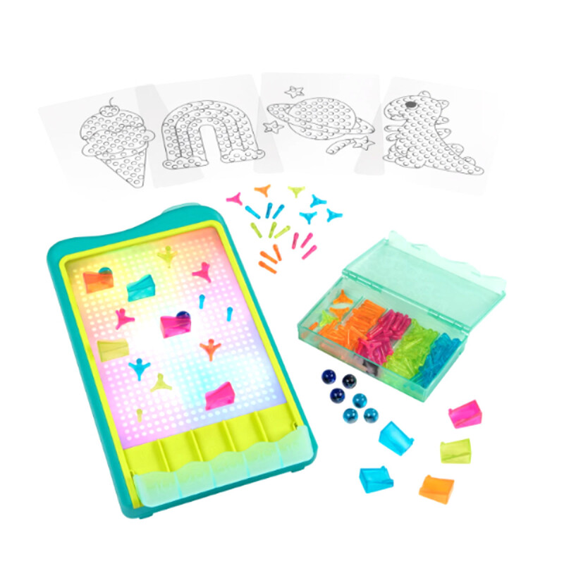 Tablero de canicas con luz B. Toys Tablero de canicas con luz B. Toys