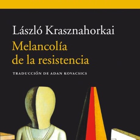MELANCOLIA DE LA RESISTENCIA MELANCOLIA DE LA RESISTENCIA