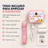 Cámara Gatito Infantil Instantánea 48MP Con Juegos Y Música Color Rosa