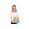 Peluche Cachorro Interactivo 22cm Labrador Baby Paws Beige