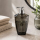 Dispensador de jabon NEGRO TRASLÚCIDO