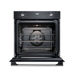 Horno de Empotrar Eléctrico 80Lts Negro