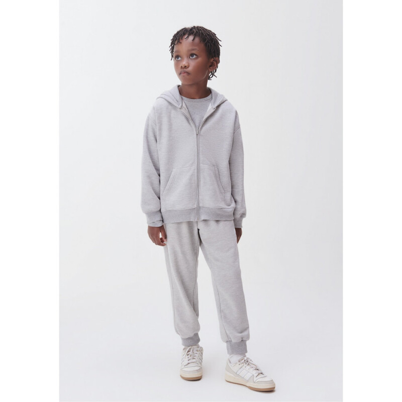 CALCA INFANTIL CINZA MESCLA