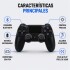 Joystick Inalámbrico para PS4 con Bluetooth y Batería Recargable Negro 1