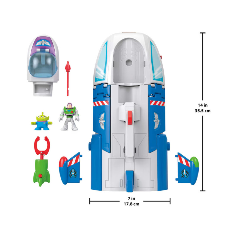 Toy Story Nave transformable de Buzz Imaginext Fisher Price Toy Story Nave transformable de Buzz Imaginext Fisher Price
