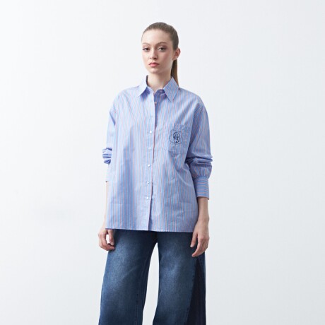 CAMISA FAREO Azul Claro