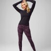 Polo Manga Larga Feather Tech+ Long-Sleeve Top Mujer Black