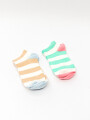 Medias Ankle Cartun, Pack X 2 Color Unico