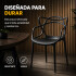 Silla de Comedor ComboHome Allegra Pack X6 Negro 1