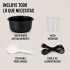 Olla Arrocera Eléctrica Sokany 1.8 L 700W con Keep Warm Blanco 1