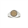 Anillo Profesión Ingeniería -Plata y Oro -Sin Piedra-AP5061 sinpiedra