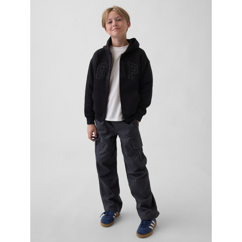 V-FRCH FLC BAS HERITAGE LOGO FZ TRUE BLACK