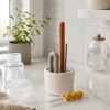 Set de cepillos limpia Biberones Cactus con base Boon MOD beige