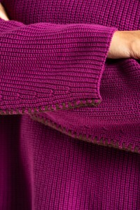 Sweater Algodon Magenta