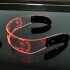 Gafas Lentes LED RGB Luces Colores Fiestas Cotillon Eventos Variante Transparente
