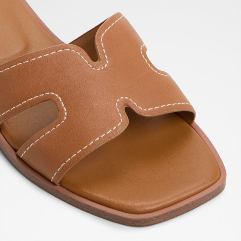 ITSANDAL OPEN WHITE SYNTHETIC MEDIUM BROWN