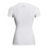 UA HG OG Compression SS-WHT WHT-100