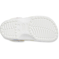 Crocs Classic Clog Pastel Pets Blanco