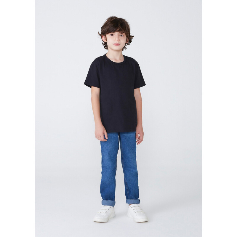 CAMISETA MM INFANTIL PRETO