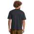 UA M HW OS LOGO WASH SS-GRN BLK-001