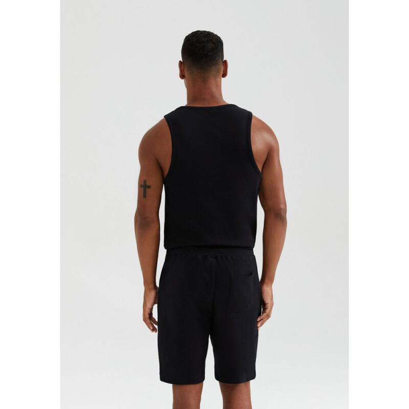 BERMUDA MASC PRETO ESCURO