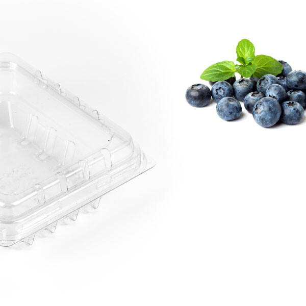 BLISTER BERRIES CON VENTILACION 13X11X4.2 CM. TRANSPARENTE