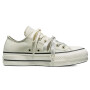 Zapatillas Converse Chuck Taylor All Star Lift Platform Peached Canvas Mujer Grey