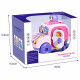 Juguete Didactico Bebe Auto Musical Motricidad Sensorial Rosado
