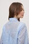 CAMISA ROSAURA STRIPES Celeste