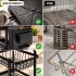 Escurridor Seca Platos Vajilla 2 Niveles Con Bandeja Drenaje Agua Cocina Imback Color Negro Escurridor Seca Platos Vajilla 2 Niveles Con Bandeja Drenaje Agua Cocina Imback Color Negro