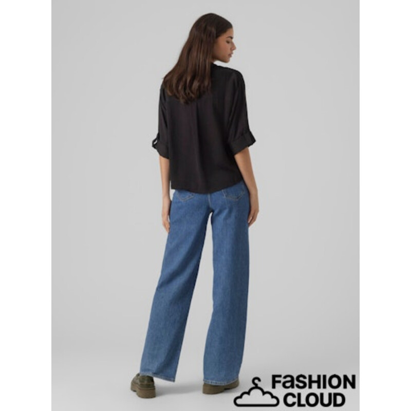 VMFABIANA 3/4 SHIRT VMA NOOS BLACK