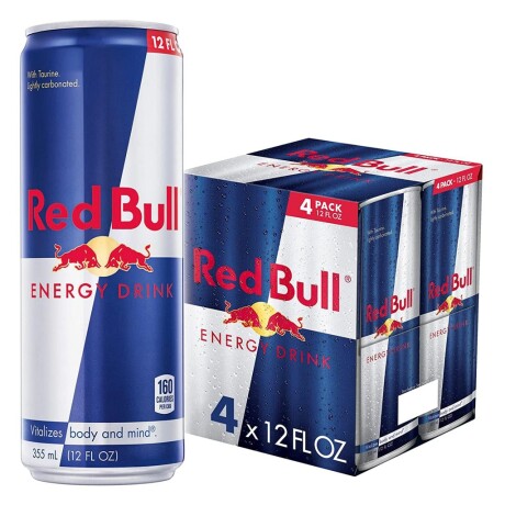 Pack X 4 Red Bull Energy Drink 250 Ml 001