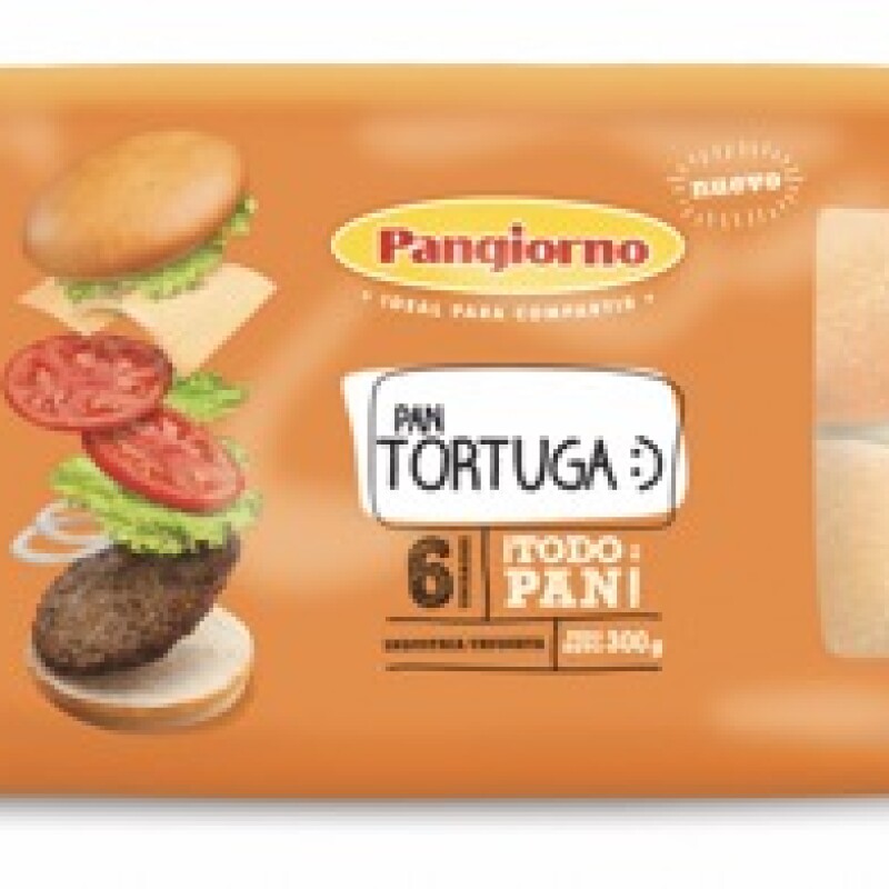 Pan tortuga Pangiorno - 6 uds. - 315 gr Pan tortuga Pangiorno - 6 uds. - 315 gr