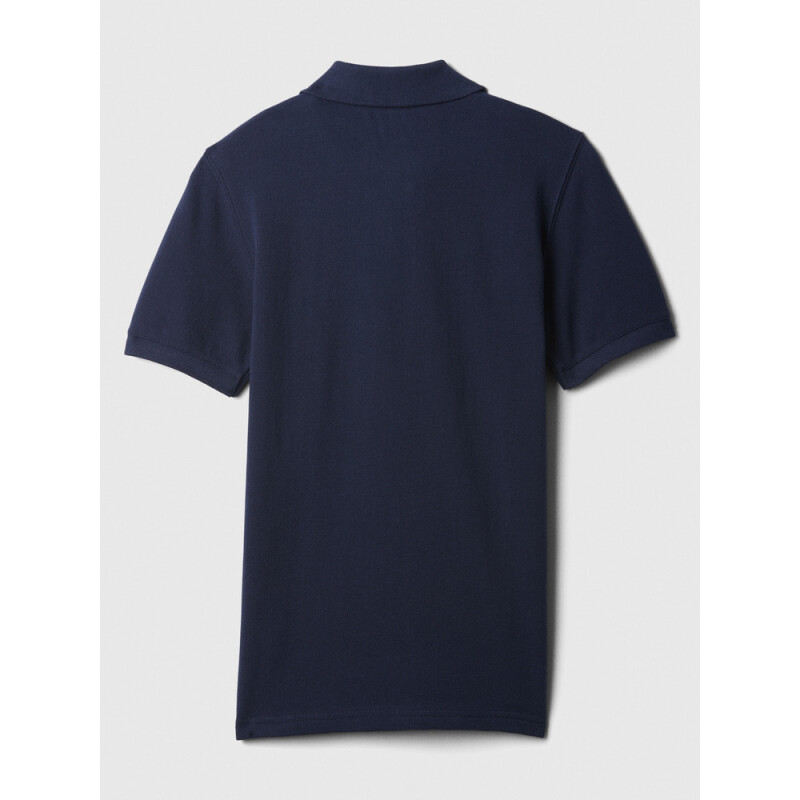 V-BTS SS PIQUE POLO TAPESTRY NAVY
