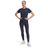 UA Tech WM Tape Legging-BLU BLU-403