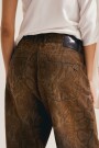 JEAN BAGGY SNAKE Marron