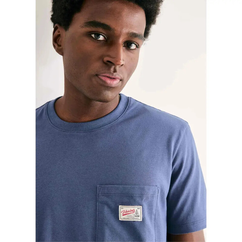 CAMISETA MM MASC AZUL MEDIO