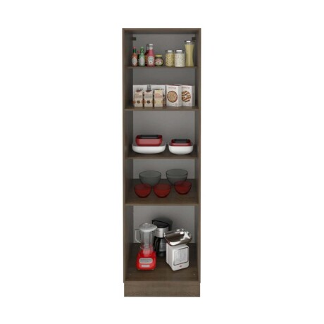 ARMARIO DE COCINA 60 CM MDP-Y-VIDRIO GRIS LUX