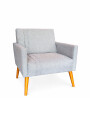POLTRONA LOTUS GRIS