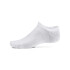 UA Essential No Show 6pk-PNK WHT-100