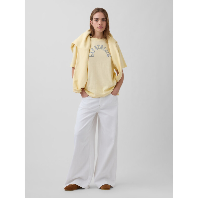 FRCH SS VINTAGE OVERSIZED TEE MAIZE